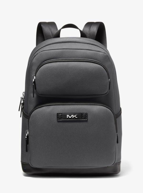 Panske Batohy Michael Kors Kent Sport Woven Siva - Tasky Michael Kors Levně | PCUYT-0162